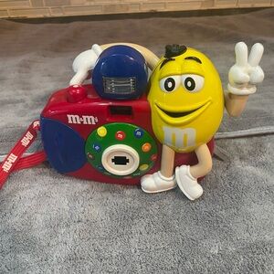 Vintage M&M's Yellow Peanut 35mm Camera Not Tested